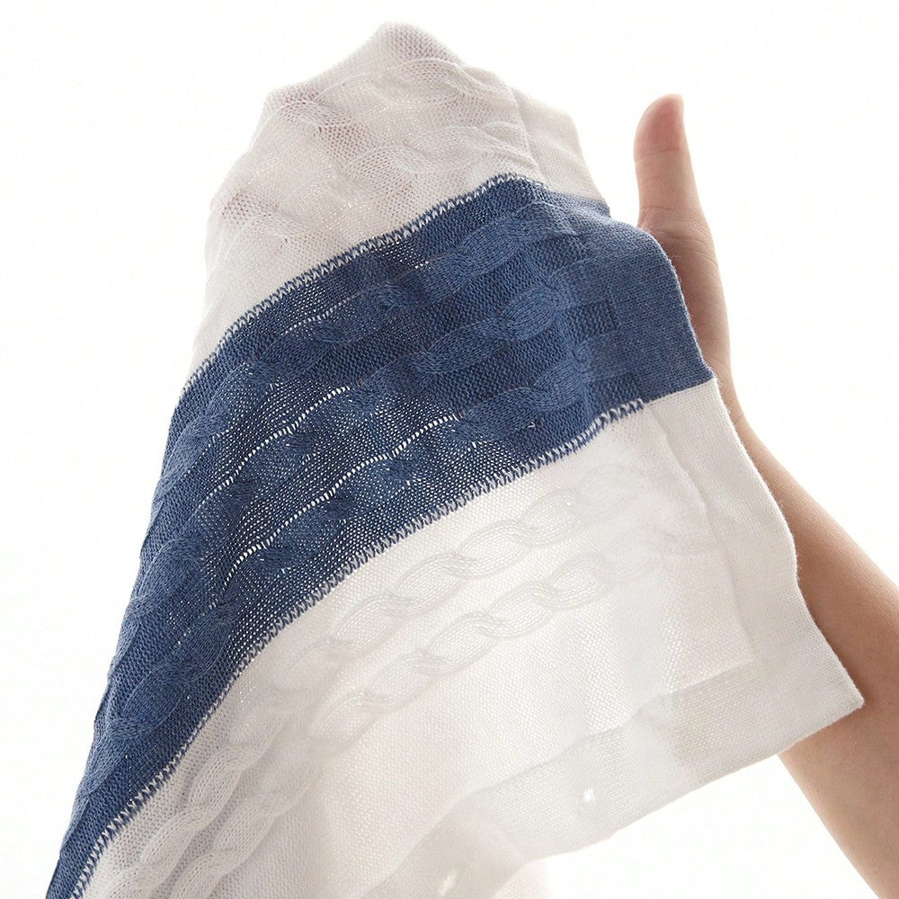 Men's Short Sleeve Summer Knit Lapel Striped Polo Shirt Fashion Light Luxury Popular Knitwear Breathable Casual Slim Top US Size