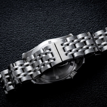 Sapphire Crystal Men Watches Japan movement waterproof 5Bar Swimming Luxury Business Stainless Steel vintage Pilot Men watch