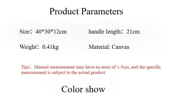 Large Capacity Canvas Bag Versatile Bag Women's Fashion Portable Shoulder Commuter Tote Bag Ethnic Style