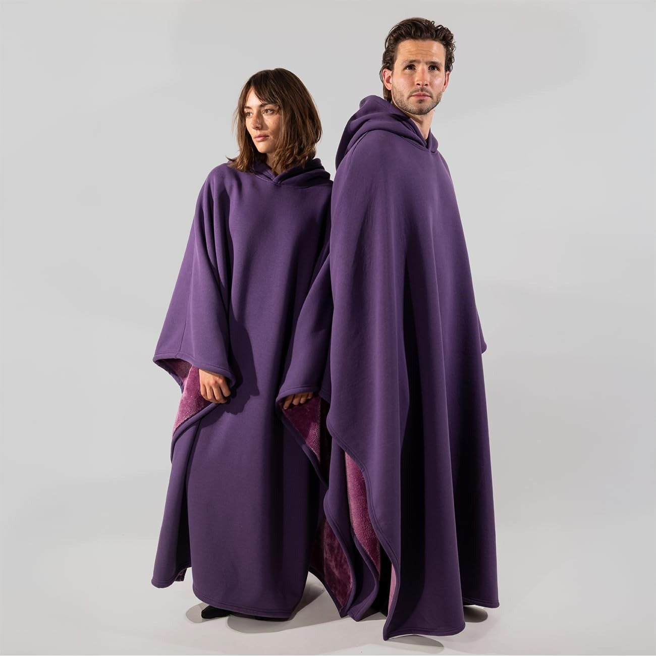 Eden Hoodie Unisex Oversized Hoodie Cloak light weight Super Warm Ultra-Soft Faux Fur Liner Winter Cloth Gift for Christmas