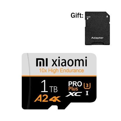 Cartão de memória Xiaomi 2 TB Micro TF Extreme Mini SD 128 GB 256 GB TF Cartão de memória Flash 512 GB Cartão SD 1 TB para jogos Nintendo