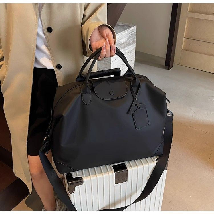 Women's Yoga Fitness Bag Short Trip Travel Bag Waterproof Soft Large Capacity