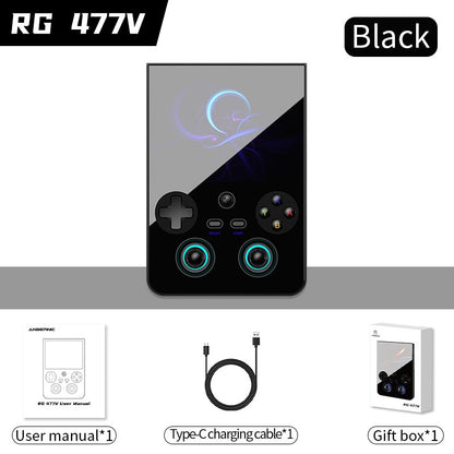 ANBERNIC RG477V Retro Handheld Game Console 4.7-inch LTPS 64 Bit Game Player Dimensity 8300 Online Multiplayer Streaming RG 477V