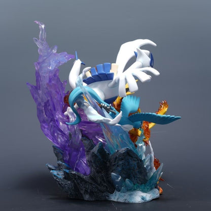 31cm/12,2in Anime Pokémon Figura Pássaro Lendário Pokémon Bonecos de Ação Estátua Pvc Coleção Brinquedos Modelo Presentes