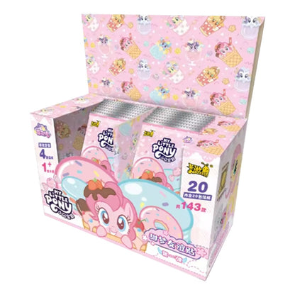KAYOU Genuíno My Little Pony Card 40º Aniversário Edição Limitada Card Amizade Eterna Cartas Raras SC SGR Brinquedo de Presente Carta de Princesa