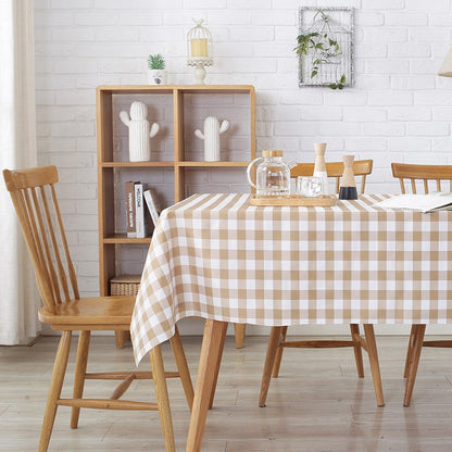 Checkered Tablecloth Kitchen, Wedding, Holiday Table Decoration Tablecloth, Outdoor Picnic Tablecloth