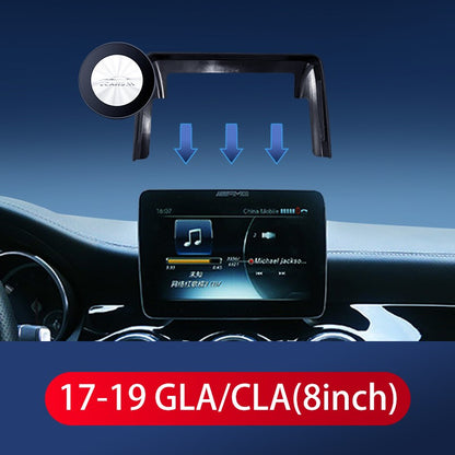 Suporte Magnético para Telefone Veicular Para Mercedes Benz CLA GLA GLC Classe A/B/C/V Painel Tela Navegação Acessórios Automotivos