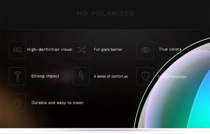 2024 Fashion Polarization Cycling Sunglasses Retro Sport Fishing Glasses Men Women Lightweight Driving Cycling Running UV400