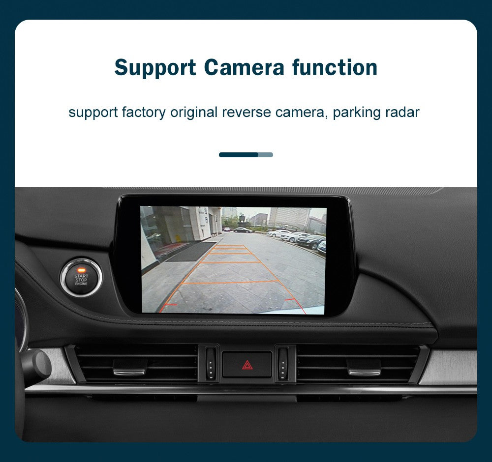 Adaptador USB CarPlay e Android Auto com fio para Mazda 6 2 3 CX3 CX5 CX9 MX5 2016-2020 com sistema Mazda Connect
