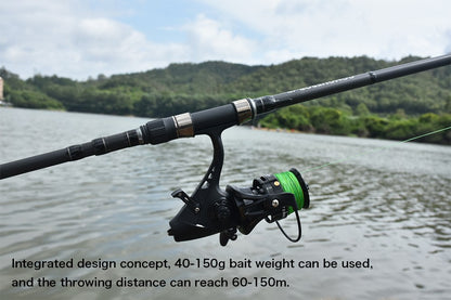 Vara de pesca FELENHAI Traveller Carp Feeder 4.2m 3.6m 3.0m Fibra de Carbono 3.5lb Pesca de surfcasting dura para Spinning Lure