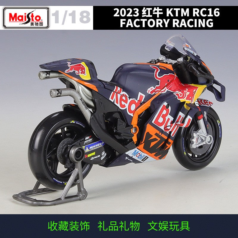 Maisto 1:18 Ducati Team 20º Aniversário 1# 23# Moto Gp Misano Livery Ducati Lenovo Liga Miniatura Modelo Diecast Brinquedos