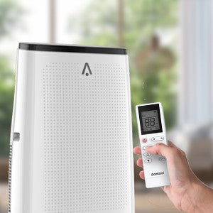 Ar-condicionado Portátil 14.000 BTU (ASHRAE), Desumidificador, Ventilador com Controle Remoto 9.300 BTU (DOE), até 65 m² com 3 Velocidades
