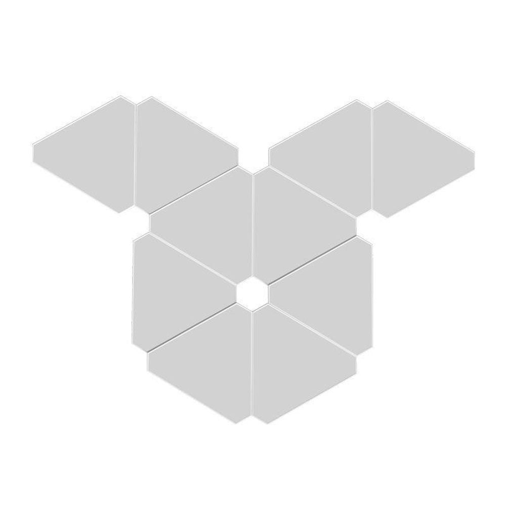 WIFI Bluetooth 5V USB Triangle Lamps Quantum Atmosphere LED Night Light For Game Bedroom Decoration Creative Decorat Wall Lamps