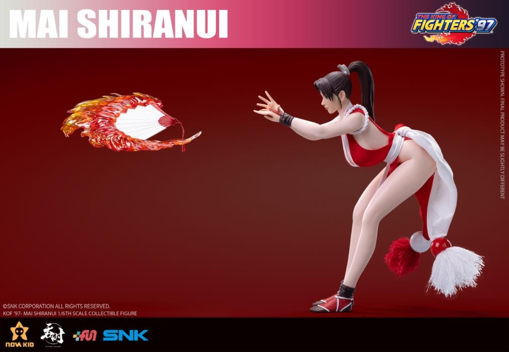 [EM ESTOQUE] Autorização SNK Rei dos Lutadores 97 Mai Shiranui TS-XZZ-002 Boneco de Ação de Brinquedo Com Caixa