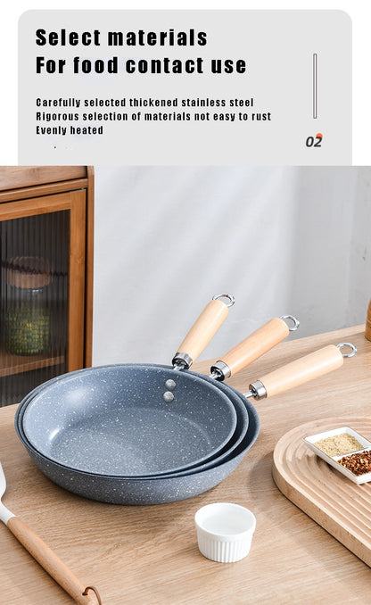 Frigideira Antiaderente de 26cm/28cm/30cm Wok para Casa, Bife, Ovo, Grelha, Fogão a Gás e Indução, Panela de Cozinha, Frigideira para Panquecas, Panela de Cozimento