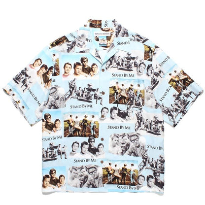 Latest Trend WACKO MARIA 25SS Vintage Denim Rope Crop Casual Hawaii Beach Holiday Mens Womens Casual Short Sleeve Shirt Tops