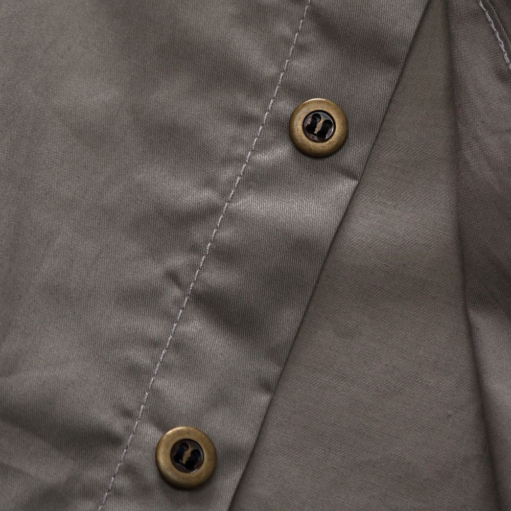 2023 New Fashion Mens Cargo Shirt Casual Shirt Solid Short Sleeve Shirts Multi Pocket Work Shirt Plus Size 100% Polyester Tops