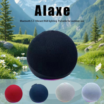 Alaxe Bluetooth Speaker Subwoofer: alto-falante compacto e potente para ambientes externos e internos com som de alta qualidade e design mini para mesa.