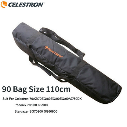 Astronomical Telescope Carrying Case Shoulder Bag Handbag 98-110cm With Multi-pocket for Celestron AstroMaster 80EQ 90EQ