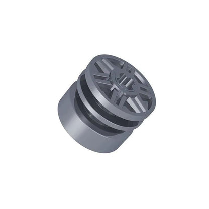 10pçs Roda 55982 18mm Dx14mm com Bloco de Furo de Eixo Acessórios de Cores Moc Compatível com Brinquedo Infantil de Montar DIY