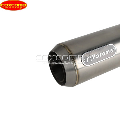 44-51mm Head Pipe Exhaust Pipe Motorcycle Complete Exhaust Muffler System For Harley Street Bob FXBB FXBBS Low Rider S ST Pazoma
