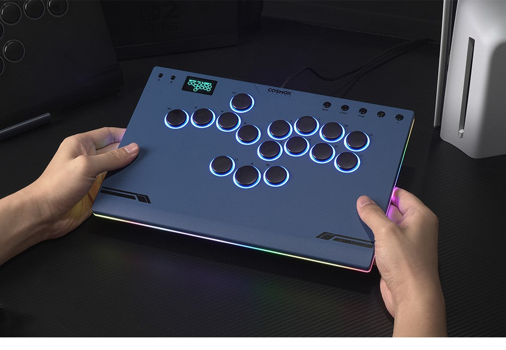 Haute42-COSMOX M Ultra Mgen 2 Controle Leverless Para Ps4 Ps5 Steam Switch PC Hitbox Joystick Arcade Teclado de Jogo de Luta