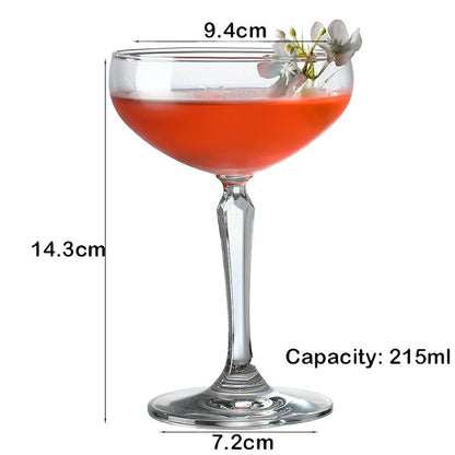 Copo Alto Criativo de Vidro Cristal Sem Chumbo Copo Collins para Bar para Água, Suco, Cerveja e Coquetel