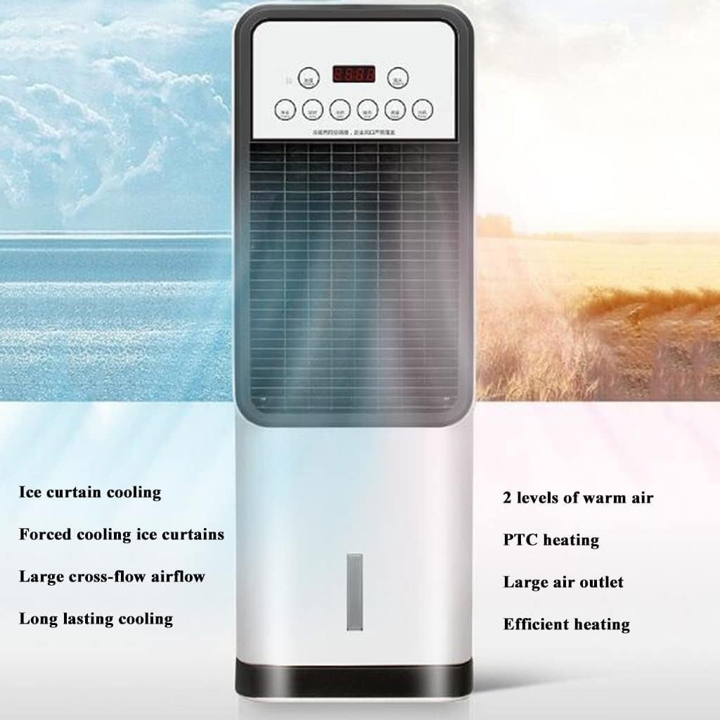 Ar-Condicionado Portátil com Desumidificador e Aquecedor Integrados e Controle Remoto, Unidade de AC com Eficiência Energética