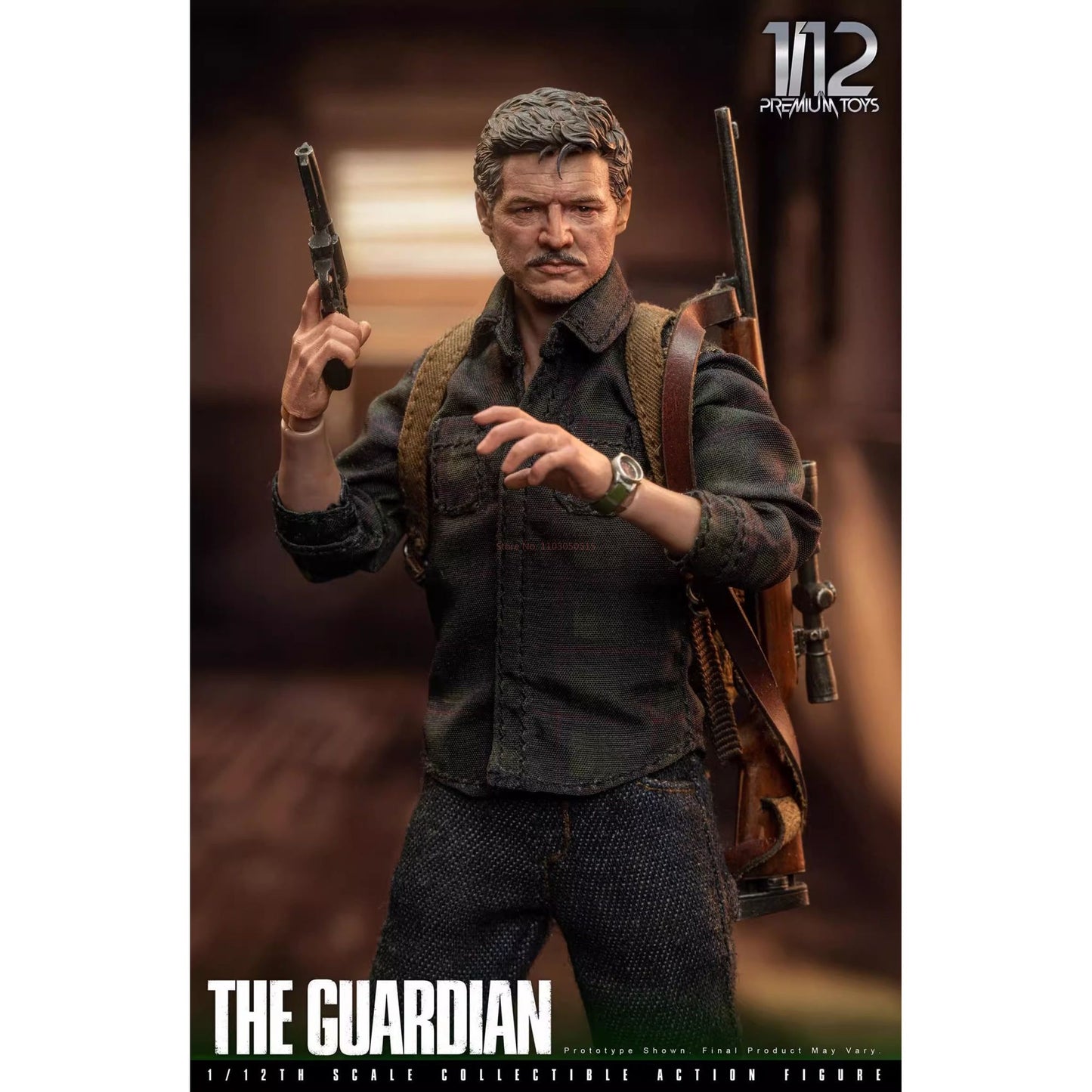 Brinquedos Premium 1/12 The Last of US Soldado Masculino Boneco de Ação Joel Conjunto Completo Boneco de Ação Articulável Cerca de 15 cm de Presente