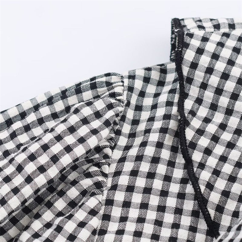 Women's Shirt Fall 2025 New Red Check Long Sleeve Stacked Decoration Pastoral Collegiate Shirt Casual Fashion Lively Personality