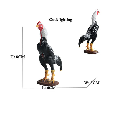 Coruja Flamingo Peru Tucano Seahawk Modelo Animais Estatuetas Plástico Pássaro Brinquedo Boneco de Ação Aventuras na Selva Presentes para Crianças Zoológico da Floresta
