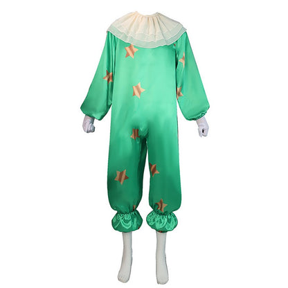 Game Killer Klowns From Outer Space Cosplay Costume Adult Unisex Jumpsuit Full Set Accessories Uniform Halloween Carnival Suits