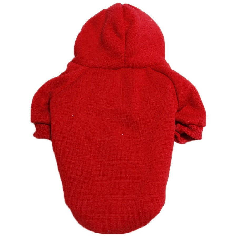 Moletom com Capuz de Inverno para Cães, Blusão Esportivo Quente, Roupa para Cães Pequenos, Médios e Grandes, Moletons com Capuz para Filhotes