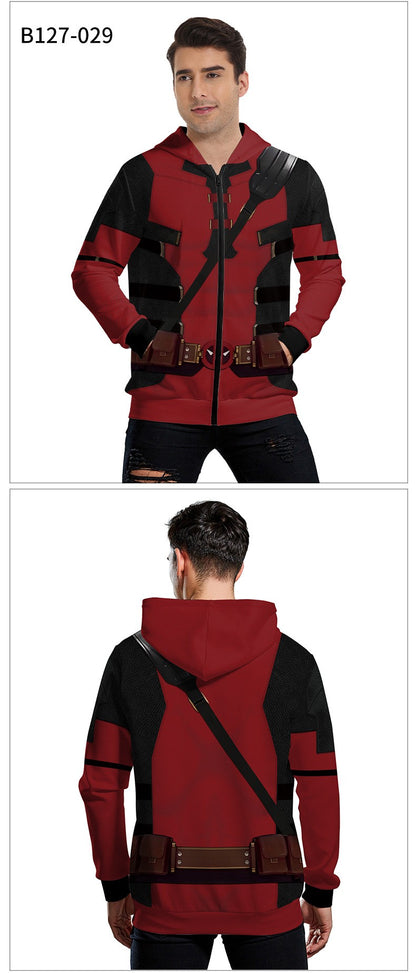 super-héros hommes film Deadpool Wolverine Cosplay Costumes Hallloween combinaison Performance fête Zentai body