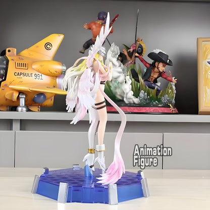 26 cm/10,24 pol. Anime Digimon Adventure Figure Angewomon Bonecos de Ação PVC Coleção Modelo Brinquedos para Presentes Infantis