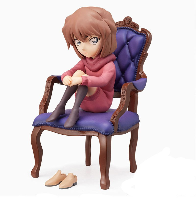 11CM Q.ver Detetive Conan Anime Figura TMS Entertainment PVC Action Figure Anita Hailey Coleção de Figuras Modelo Boneca Presente
