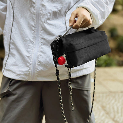 Men's Crossbody Bag, Casual Large-Capacity Daily Travel Water Bottle Umbrella Shoulder Bag, Lightweight Sports Phone Bag