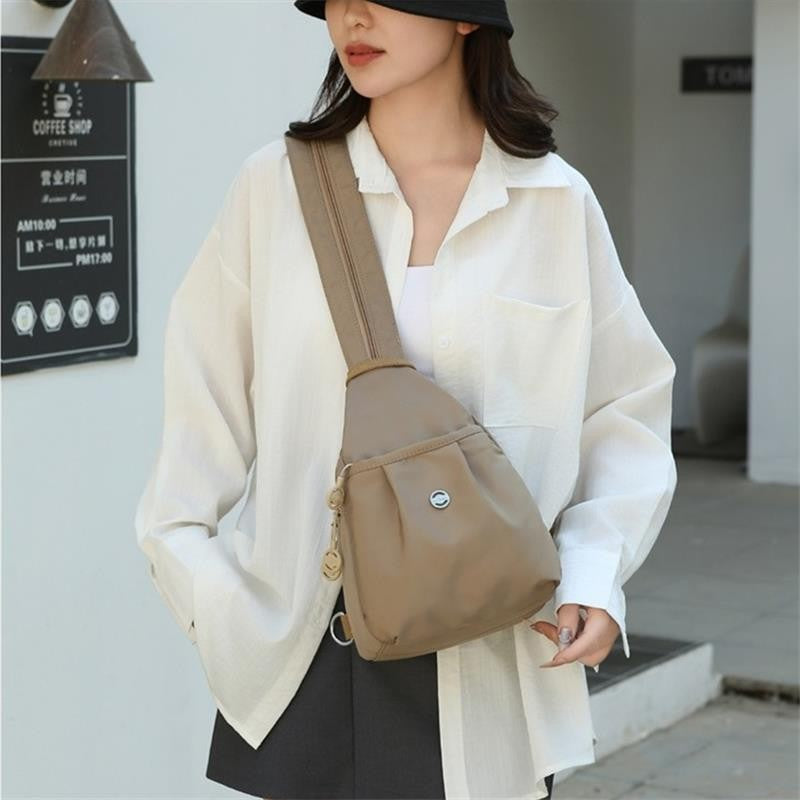 Large-capacity Portable Storage Bag Casual Small Backpack With Multiple Compartments Chest Bag Crossbody Bag Commuter Bag Gifts