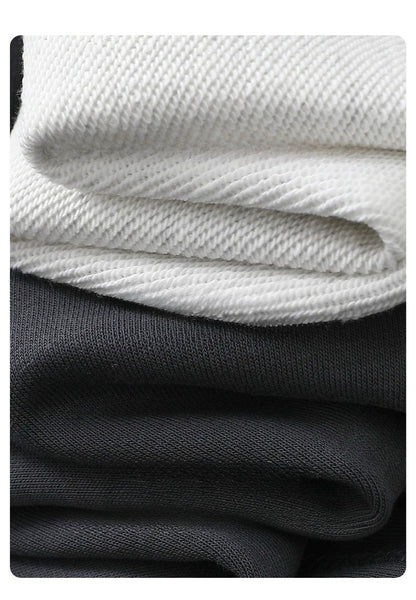 Calça de moletom reta 340G de terry, confortável, versátil, macia e suave para a pele, resistente a rugas e durável