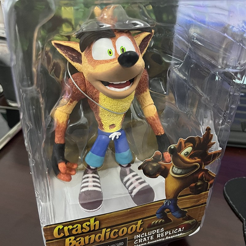 Jogo Crash Figure Crash Bandicoot Sane Trilogy Ação Anime Figura Boneca Decoração Presentes de Halloween