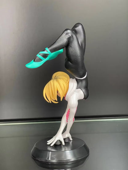 18cm Spidergwen Figure Spider Girl Anime Figure Movie Role Gwen Action Figurine Collectible Toys Decoration Pvc Model Doll Gifts