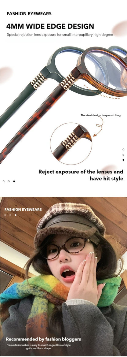 KANSEPT women's eyeglass frame optical lenses grade glasses Prescription for eyepieces in trend anti-glare lenses and blue light