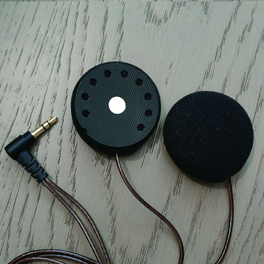 ELFINEAR Helmet Speakers Compatible With RESO/CARDO/ASMAX Devices Compatible with All 3.5mm Communicators