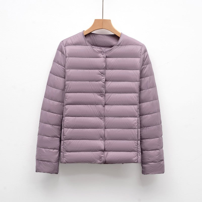 12 Colors Women Long Sleeves 90% White Duck Down Female Slim Warm Inner Ultra Lightweight Packable Ski Jacket Down Liner Jackets