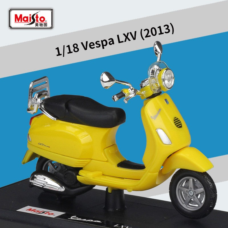 Maisto 1:18 Vespa GT300 Moto de Liga Simulação Diecast Metal Modelo Clássico de Moto Coleção Brinquedo Infantil Presente