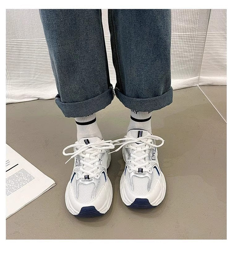 Women's Fashion Dad Shoes -Platform Mesh Running Sneakers?Breathable Casual Sports Shoes for Students?Everyday Training Shoes ?