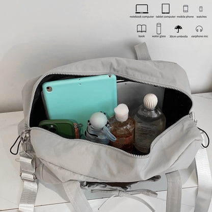 New Travel Bag Large Capacity Shoulder Portable Luggage Bag Travel Storage Bag Boarding Bag Sports Fitness Bag for Women