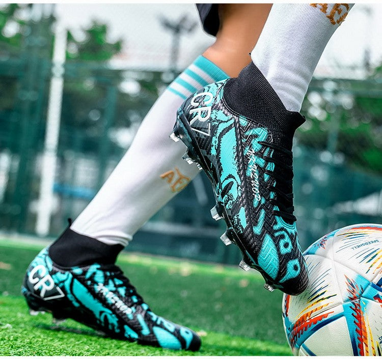 Man Football Shoes Professional Society Soccer Cleats Soccer Boots Non-slip Training Sneaker Artificial Quality Grass Footwear