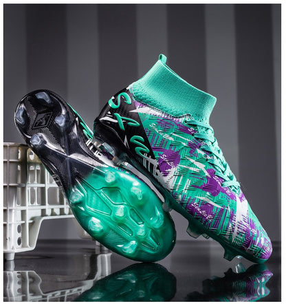 Men's Soccer Shoes Cleats Non-Slip FG Football Boots Men High-quality Match Training Sneakers Futsal Indoor Soccer Boots Boys