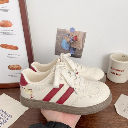 2025 New Women's German Trainers - Leather Student Sneakers with Breathable Design, Versatile Casual Shoes for Spring/Fall